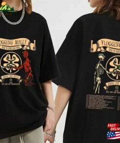 Flogging Molly Road To Rebellion 2024 Tour Shirt Band Fan Concert Hoodie Sweatshirt