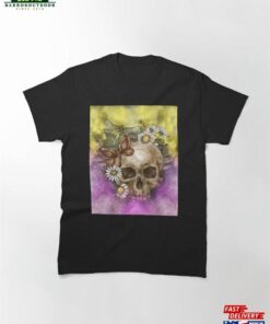 Floral Skull Classic T-Shirt Sweatshirt