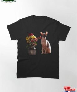 Floral Sphinx Classic T-Shirt Unisex