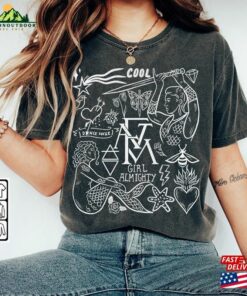 Florence And The Machine Doodle Art Shirt Vintage Album Lyric Tattoo Sweatshirt Hoodie Tour 2023 Da3005dt T-Shirt