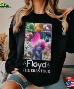 Floyd The Eras Tour Shirt Trolls Band Together Character T-Shirt Unisex Hoodie