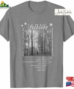 Folklore Album Shirt The Eras Tour 2023 Rock Music T-Shirt Classic Sweatshirt