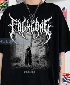 Folklore Black Metal Tee Hardcore T-Shirt Classic