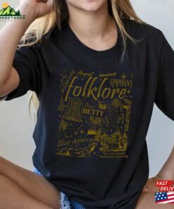 Folklore Songs Merch Shirt Taylor The Eras Swiftie Hoodie Sweatshirt