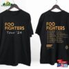 Foo Fighters Everything Or Nothing At All 2024 Tour Shirt Band American Rock Classic T-Shirt