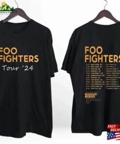 Foo Fighters Everything Or Nothing At All 2024 Tour Shirt Band American Rock Classic T-Shirt