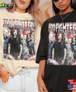 Foo Fighters Music Shirt Y2k 90S Vintage Merch Echoes Classic Unisex