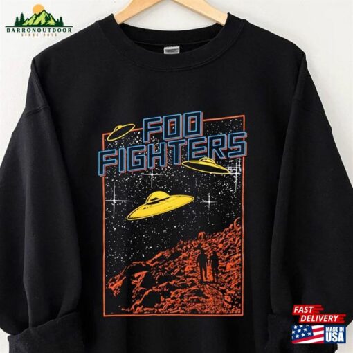 Foo Fighters Shirt Taylor Hawkins Tribute Concert T-Shirt Classic Rock Ff Wings Sweatshirt Unisex