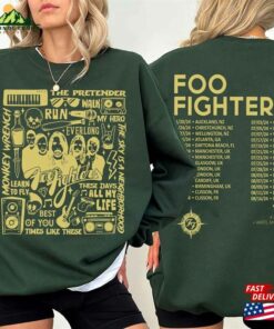 Foo Fighters Tour 2024 Shirt Everything Or Nothing At T-Shirt Classic