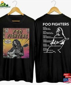 Foo Fighters Tour 2Sides Shirt Grunge Gift For Fan Shirts Classic Unisex