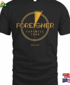 Foreigner Merch Farewell Tour Est 1977 Tee T-Shirt Hoodie Classic