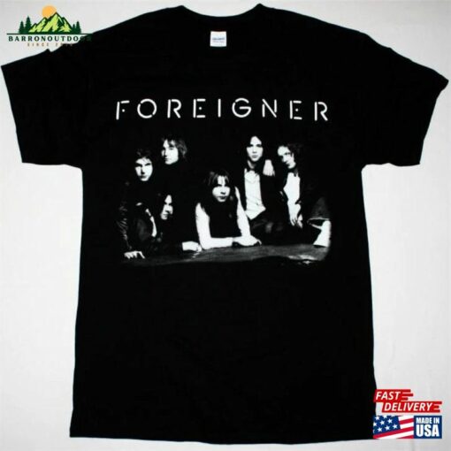 Foreigner The Historic Farewell Tour 2023 Shirt Band T-Shirt Histroric Unisex Hoodie