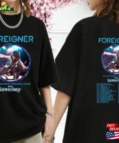 Foreigner The Histroric Farewell Tour 2023 Shirt T-Shirt Foreeigner Sweatshirt Hoodie Classic