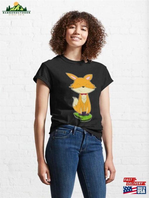 Fox Gentleman Bow Tie Classic T-Shirt Unisex Hoodie