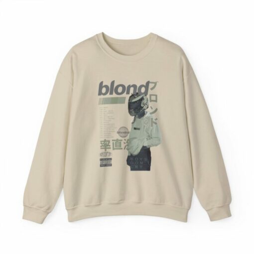 Frank Blond Album Unisex Vintage Sweatshirt