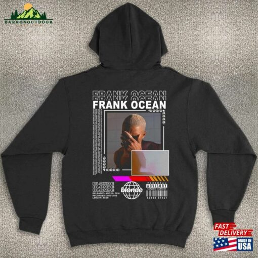 Frank Blonde Hoodie Ocean Vintage 90S T-Shirt Classic