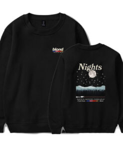 Frank Ocean Blond Nights Sweatshirt Front Back Design