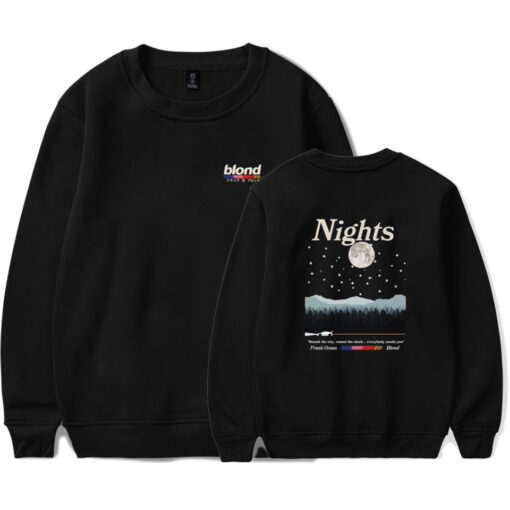 Frank Ocean Blond Nights Sweatshirt Front Back Design