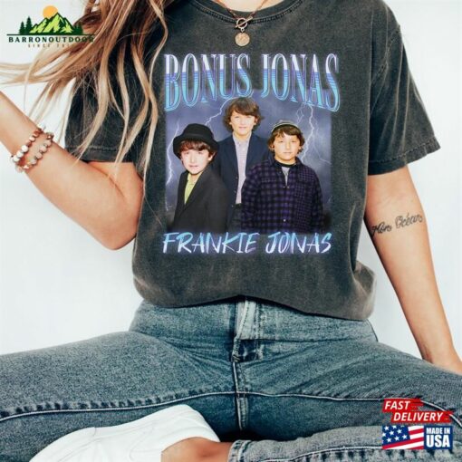 Frankie Jonas Shirt Brothers Concert 90S Vintage Unisex T-Shirt