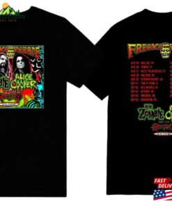 Freaks On Parade Tour 2023 Merch Rob Zombie Shirt Sweatshirt T-Shirt