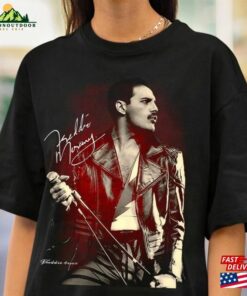 Freddie 4Ever Tshirt Mercury The Show Must Go On Retro T Shirt T-Shirt Hoodie