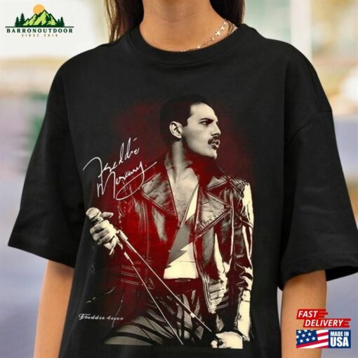 Freddie 4Ever Tshirt Mercury The Show Must Go On Retro T Shirt T-Shirt Hoodie