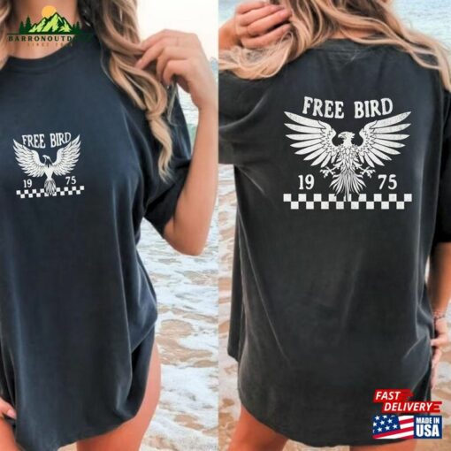 Free Bird Shirt Vintage Rock Band T-Shirts Retro Music T-Shirt Sweatshirt