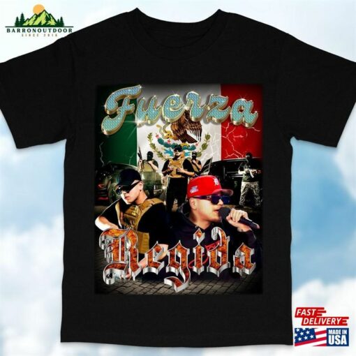 Fuerza Regida Mexican Flag T-Shirt Hoodie