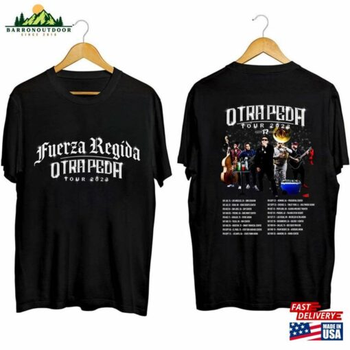 Fuerza Regida Otra Peda Tour 2023 Shirt Fan Concert T-Shirt Classic