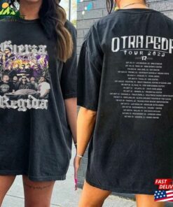 Fuerza Regida Otra Peda Tour 2023 Shirt Fan Concert Unisex T-Shirt