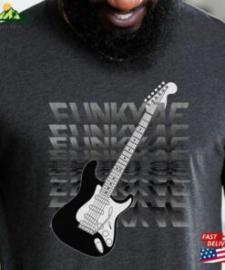 Funky Af Guitar T-Shirt Electric Gifts For Music Lover Hoodie Sweatshirt