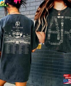 Funny A J R The Maybe Man Tour 2024 Shirt Both Sides Chibi Hoodie Sweatshirt