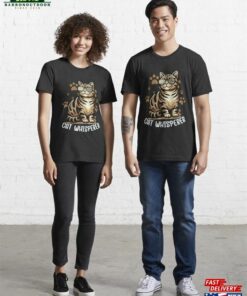 Funny Best Cat Whisperer With Fist Bump Gift Essential T-Shirt Unisex Sweatshirt