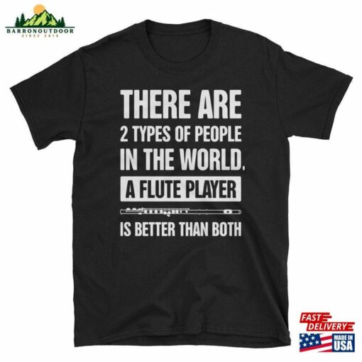 Funny Marching Band T-Shirt Woodwinds Flute Player Camp Tee Shirt Gift Idea (Unisex) Unisex Classic