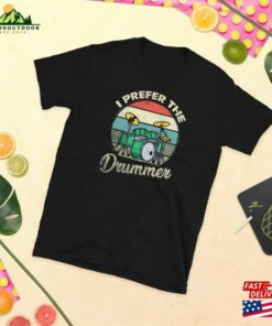 Funny Rock Music Band Drum Player Retro Tshirt Hoodie T-Shirt
