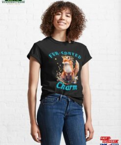 Fur Coated Charm Snow Fox Classic T-Shirt Sweatshirt