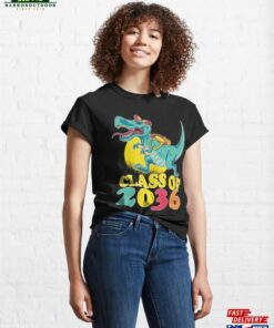 Future Grad Dinosaur Class Of 2036 Fun Design Classic T-Shirt