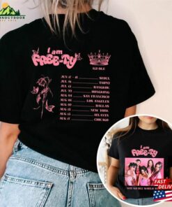 G Idle Iam Freety Shirt World Tour 2023 Gidle I Feel Album Hoodie Classic