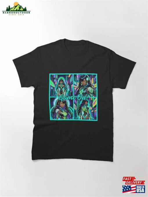 Game On! Neutrino Jem Cyborg Art Classic T-Shirt