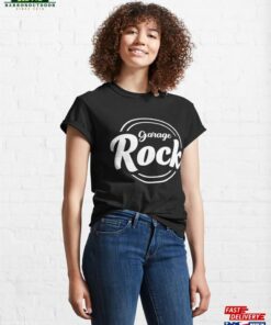 Garage Rock White Classic T-Shirt Hoodie