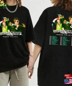 Garbage Noel Gallagher 2023 Summer Tour Shirt Retro Band Graphic Tee T-Shirt Unisex