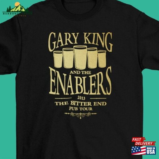 Gary King And The Enablers T-Shirt Worlds End Cornetto Trilogy Sweatshirt Hoodie