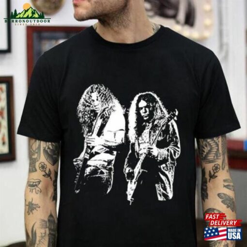 Gary Rossington Shirt Allen Collins Rocker Legend Crazy Rock Vintage Guitarist Sweatshirt T-Shirt