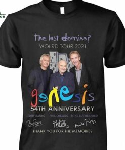 Genesis Band The Last Domino World Tour Shirt T-Shirt Classic