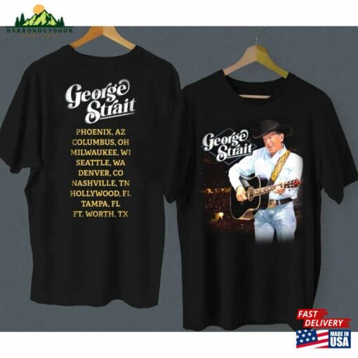 George Strait Tour 2023 Shirt Merch Country Music Sweatshirt Unisex