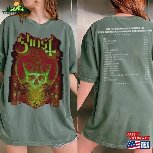 Ghost Band Tour 2023 Vintage Retro Shirt Unique Collectible 0609Tvf1 Unisex Sweatshirt