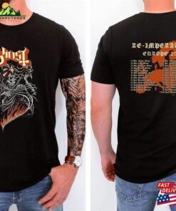 Ghost Eu Tour 2023 Dual Sided Sweatshirt Tee T-Shirt Unisex