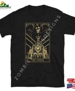 Ghost The Tower Tarot Card T-Shirt Classic