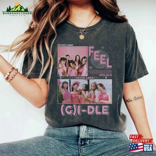 Gi Dle Kpop Shirt I Feel Album Sweatshirt Unisex