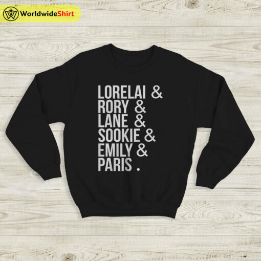 Gilmore Girls Cast Sweatshirt Gilmore Girls Shirt TV Show shirt